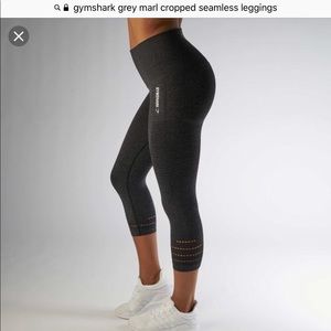 Gymshark Cropped Seamless Leggings Size L